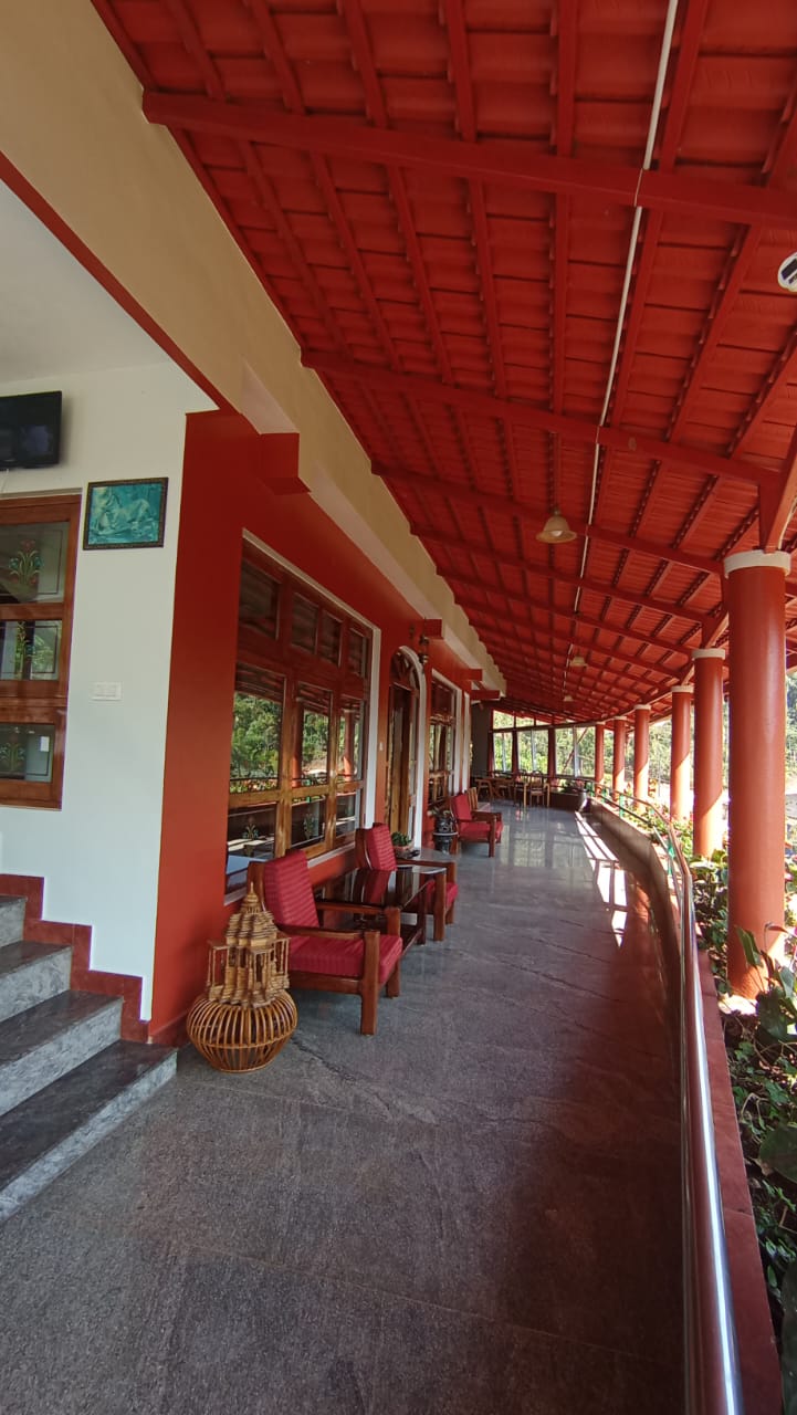 Covered verandah at Deva Maani