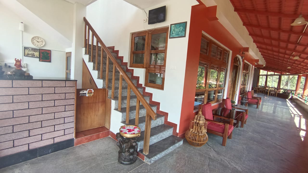 Reception foyer at Deva Maani