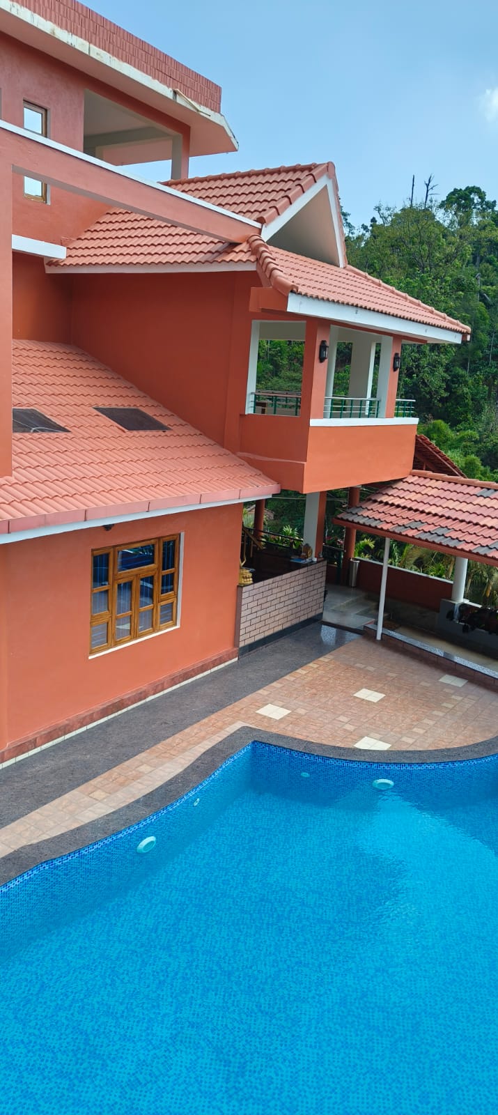 Poolside view at Deva Maani