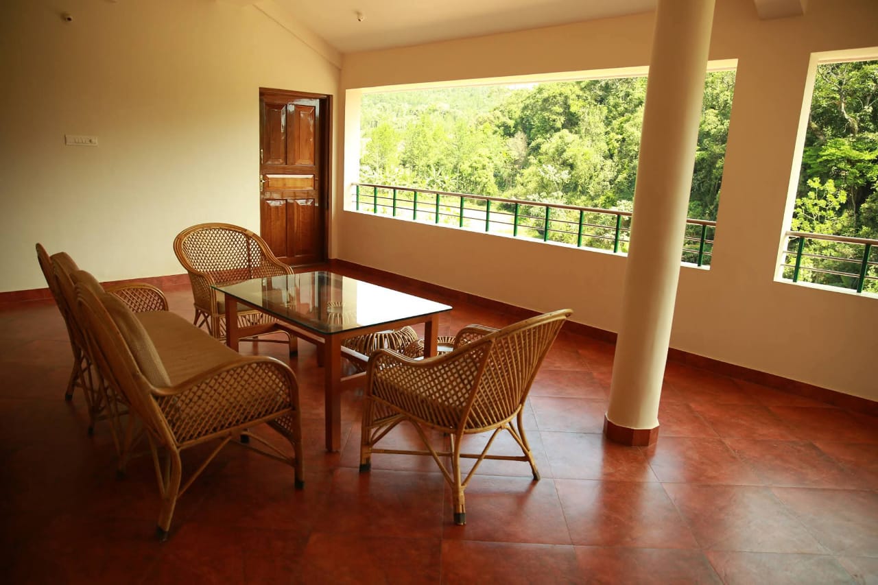 Balcony sit-out at Deva Maani